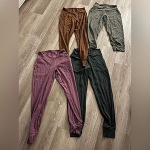 Lululemon Align Joggers lot of Four - Size 6 Six - Good Fair Condition